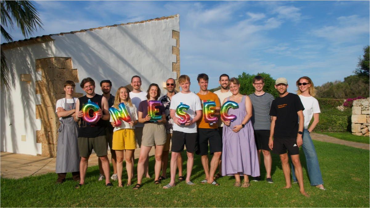 The one sec team, an 18-person indie studio based across Europe