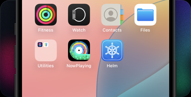 A little teaser for Helm running on iPhone